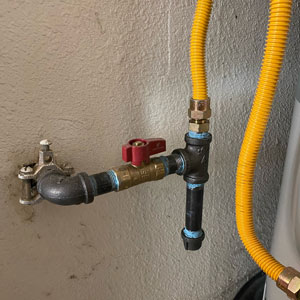 Water Heater Services, Enhance Safety with Gas Drip Leg and Emergency Shut Off Valve Installations