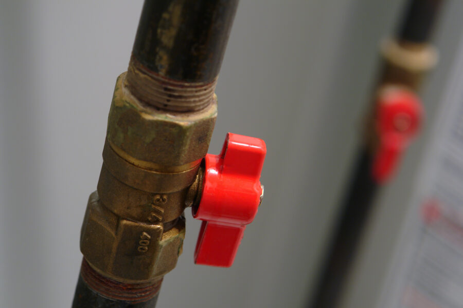 Residential,Heater,Safety,Shutoff,Natural,Gas,Valve,For,Maintenance,And